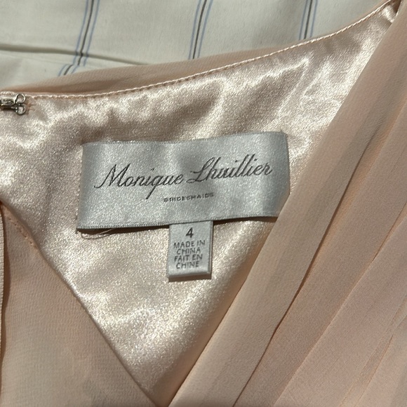 Monique Lhuillier blush gown - Picture 5 of 7